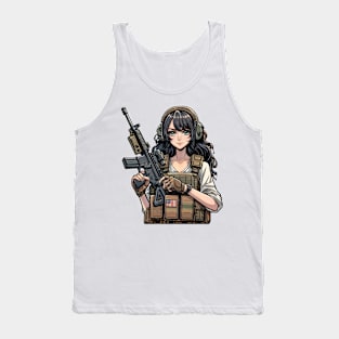 Tactical Girl Tank Top